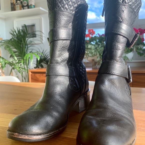 SOLD. * Vince Camuto Welton Biker boot sz 8 - Picture 8 of 10